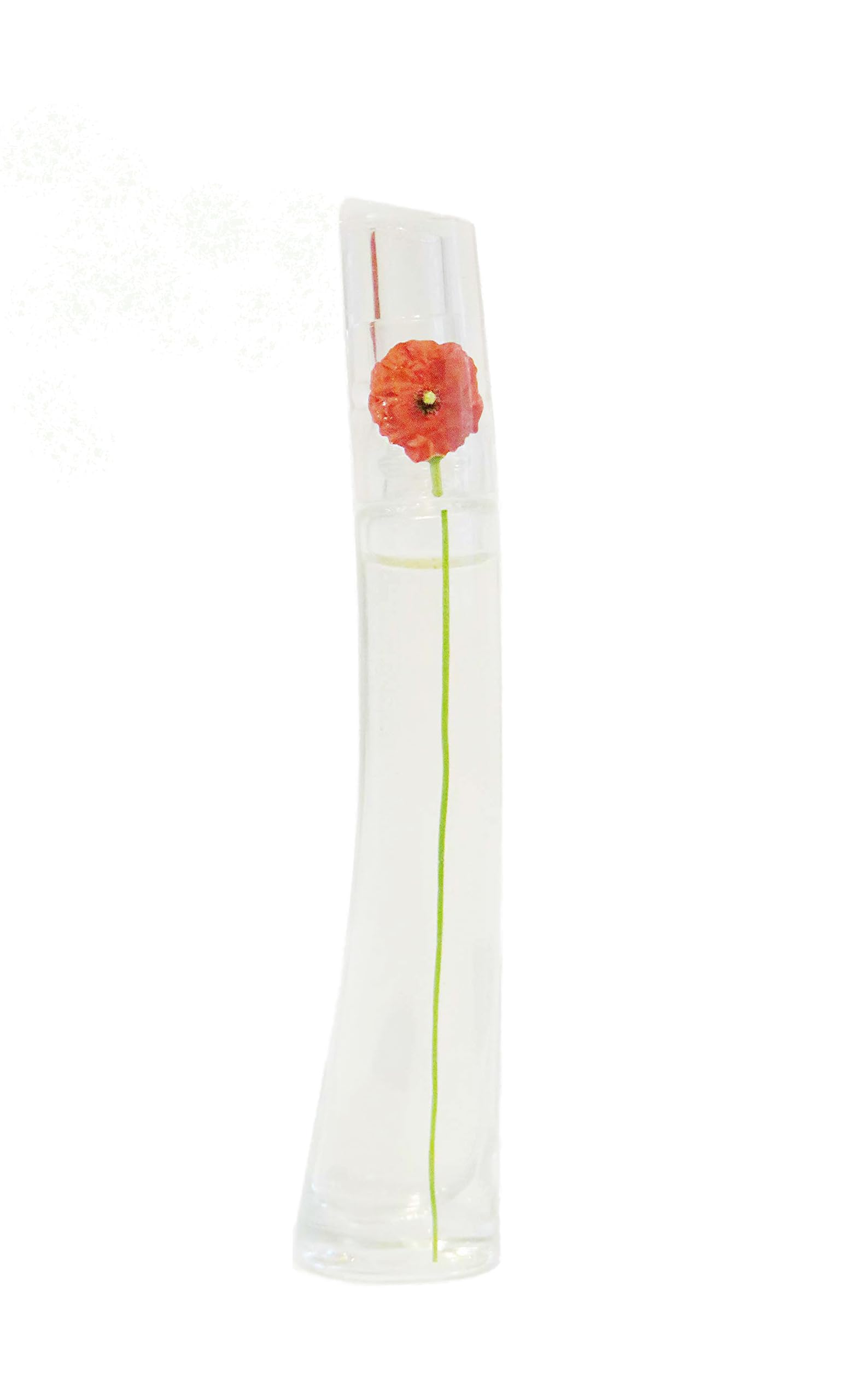 Kenzo Flower perfume box side view, sturdy packaging ideal for gifting or storage.