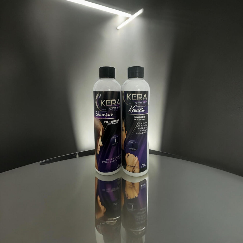 KERA FRUIT Cirugía Capilar after-use salon-like finish on hair.