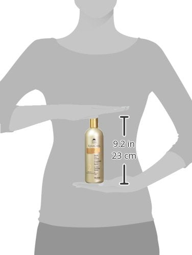 KeraCare Humecto hair application shows frizz control and shine.