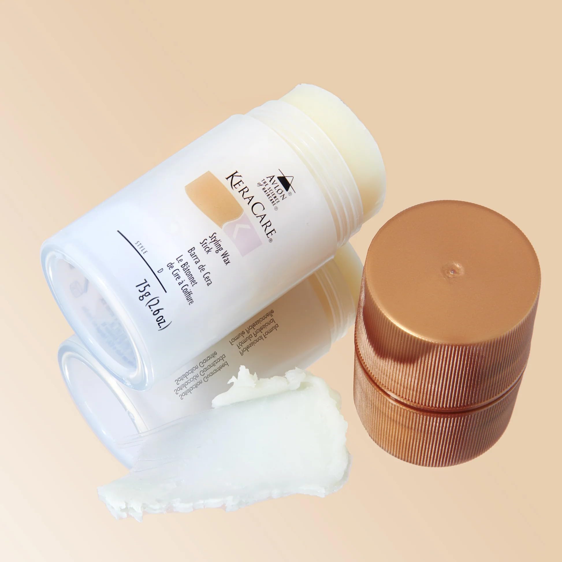 KeraCare size comparison in hand highlights travel-friendly convenience and portability
