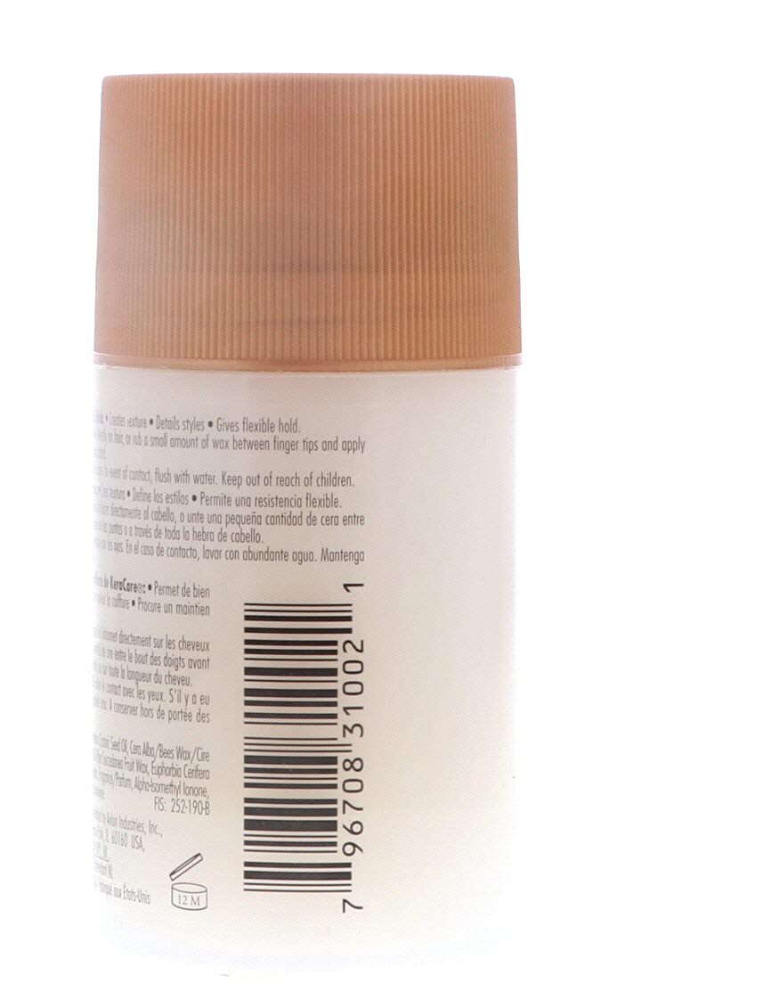 KeraCare Styling Wax Stick on braid demonstrates texture and hold for intricate styles.