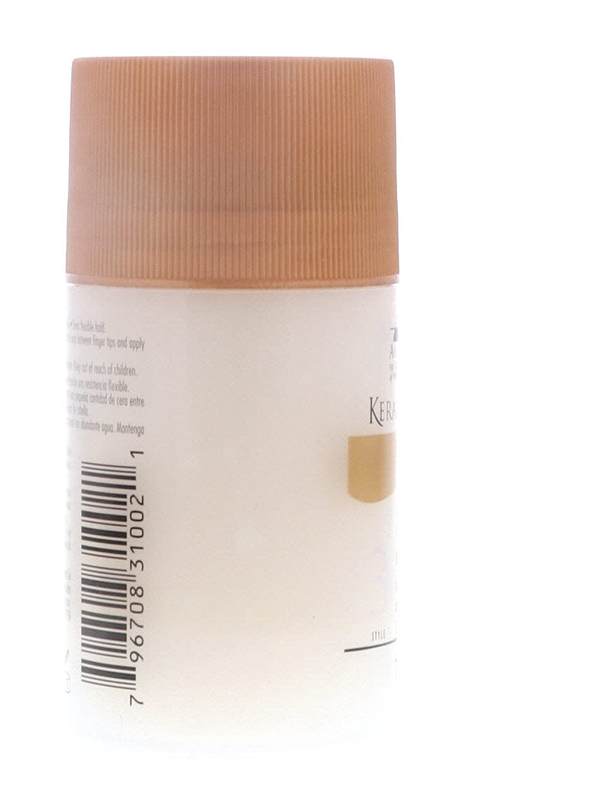 KeraCare Styling Wax Stick on damp hair shows versatile application and manageability.