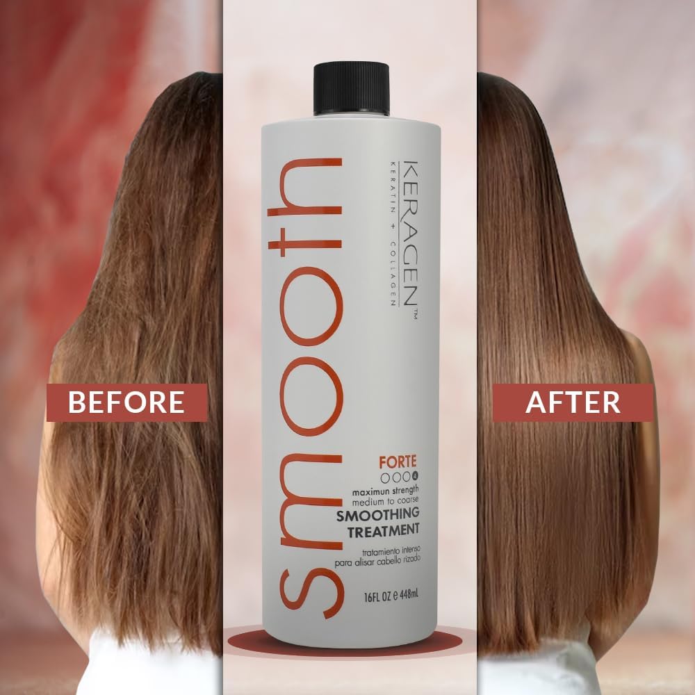 KERAGEN blow-dry-flat-iron enables faster drying with frizz control