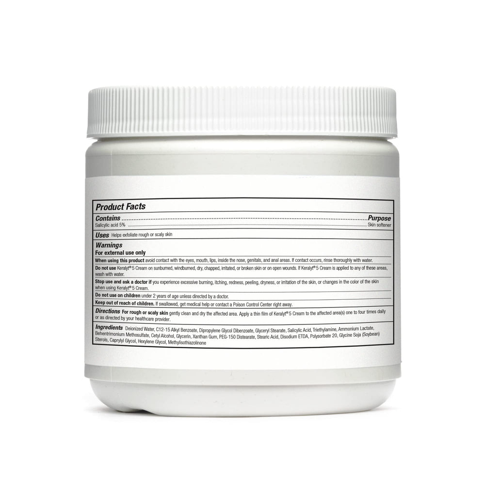 Keralyt psoriasis cream full-body application demonstrates uniform coverage and targeted exfoliation