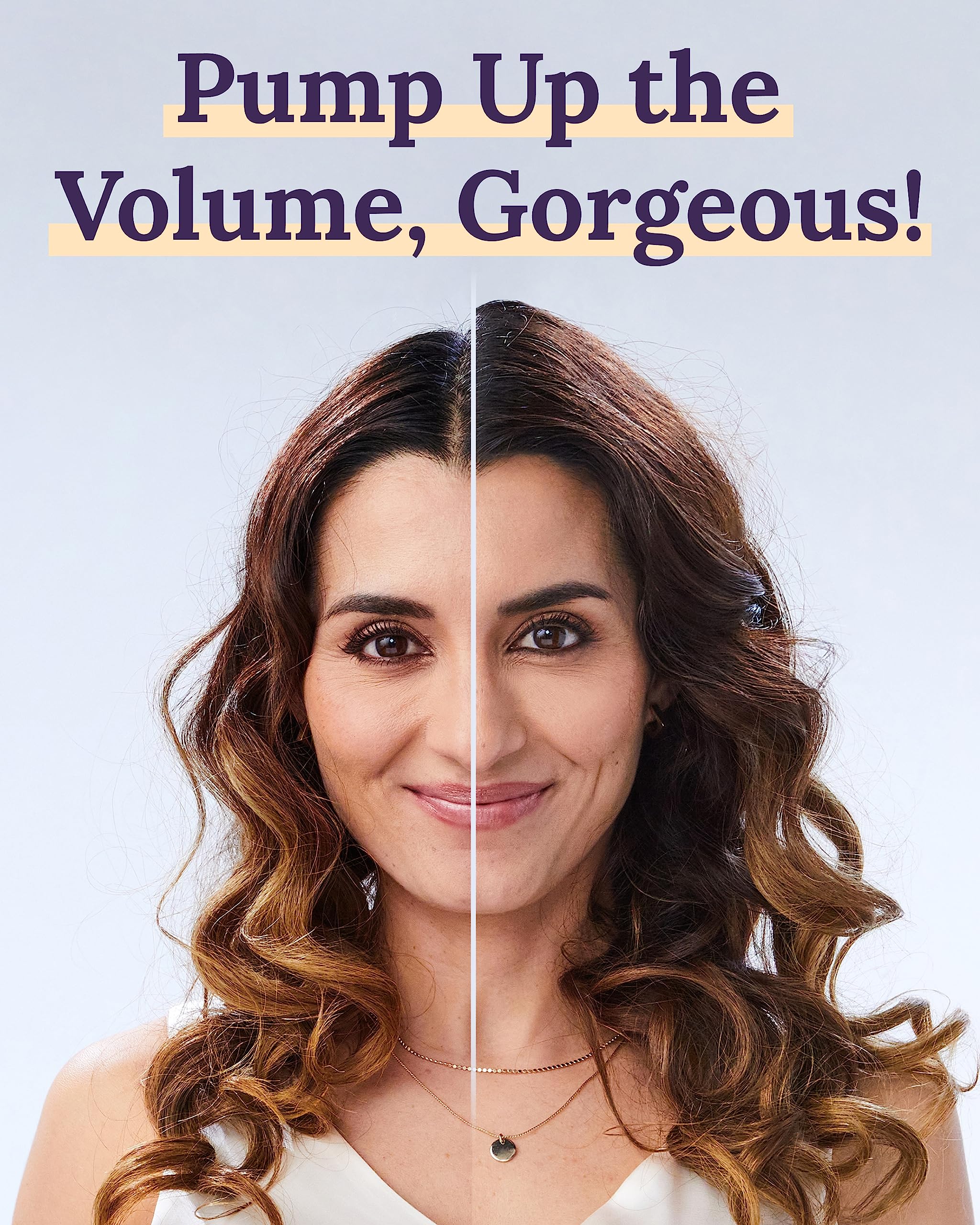 Keranique amino complex shampoo lather showing cleansing and volume boost