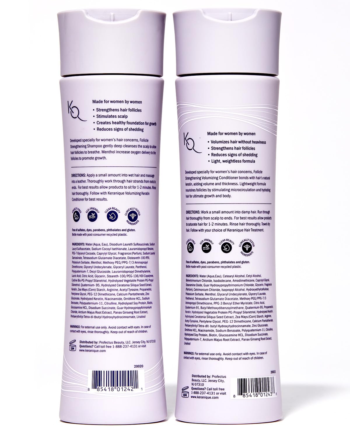 Keranique women's hair care community image highlights supportive user network