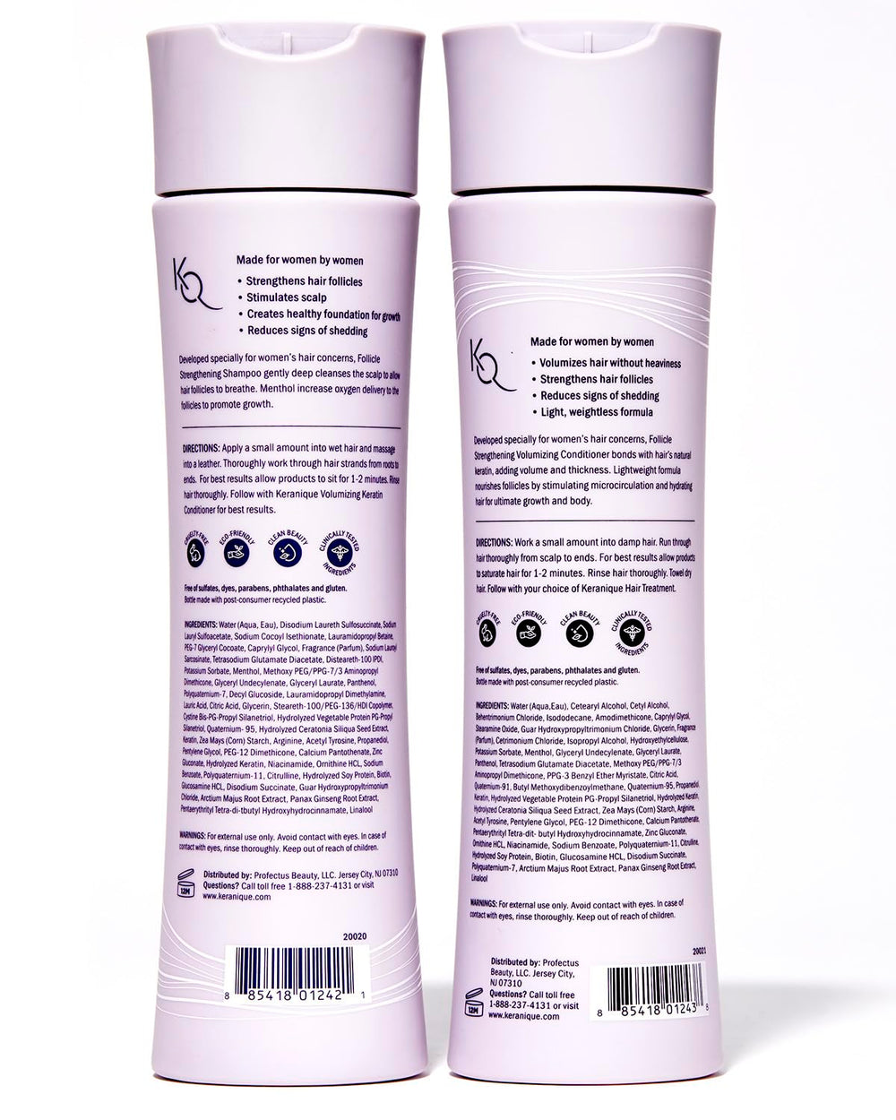 Keranique women's hair care community image highlights supportive user network