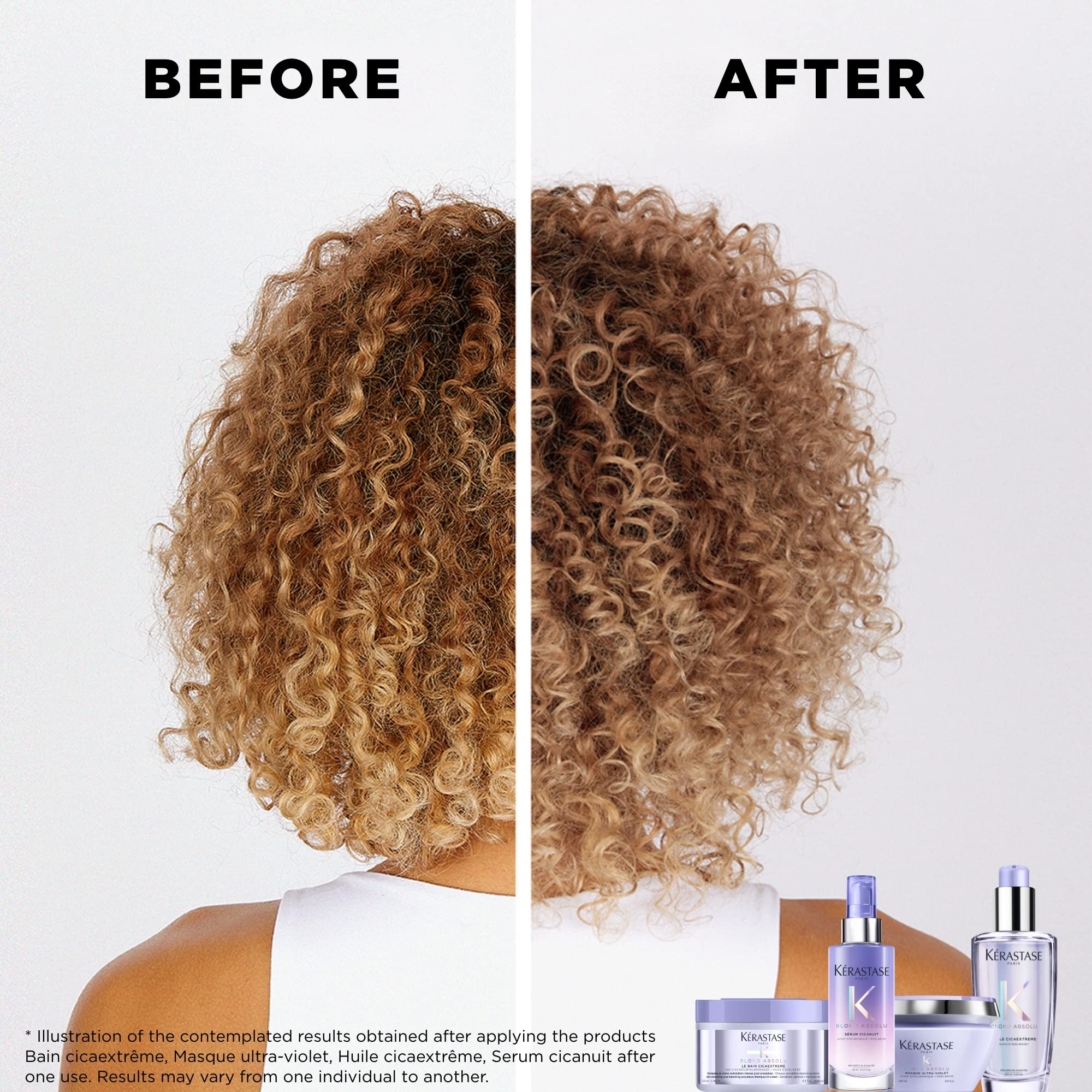 KÉRASTASE Blond Absolu Cicaextreme edelweiss flower — antioxidant protection softens sensitized hair.