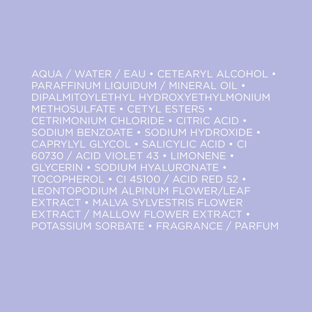 Kérastase Blond Absolu glossy-finish after use adds luminosity