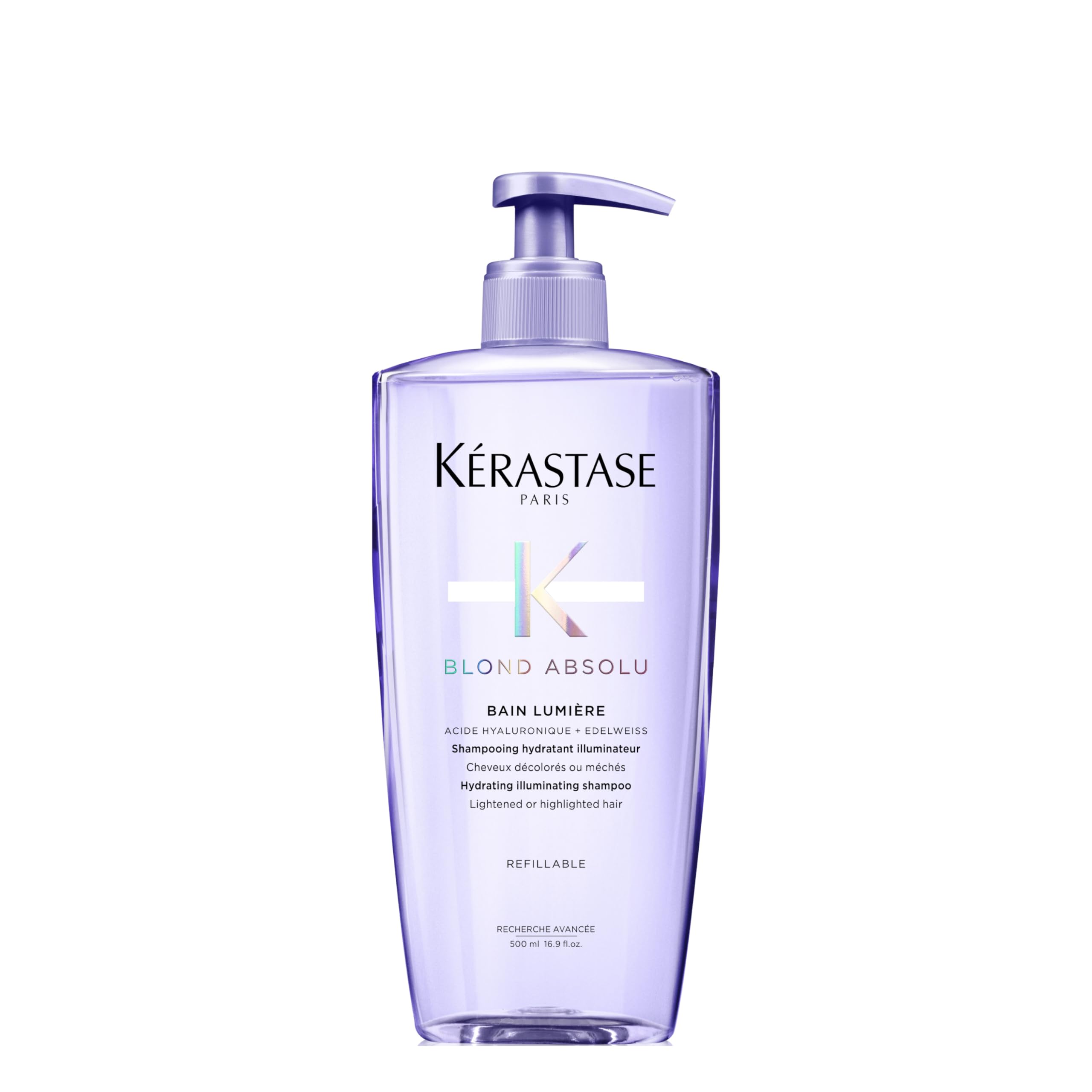 KÉRASTASE Blond Absolu Lumière shampoo bottle for hydrating illumination of highlighted hair