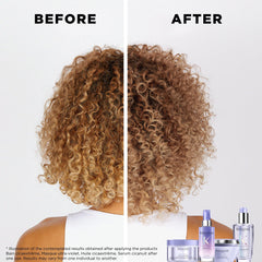 Kerastase Blond Absolu Lumière Shampoo lather forms silky foam for luminous sheen.