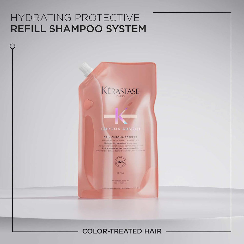 KÉRASTASE rich lather close-up demonstrating gentle cleansing benefit