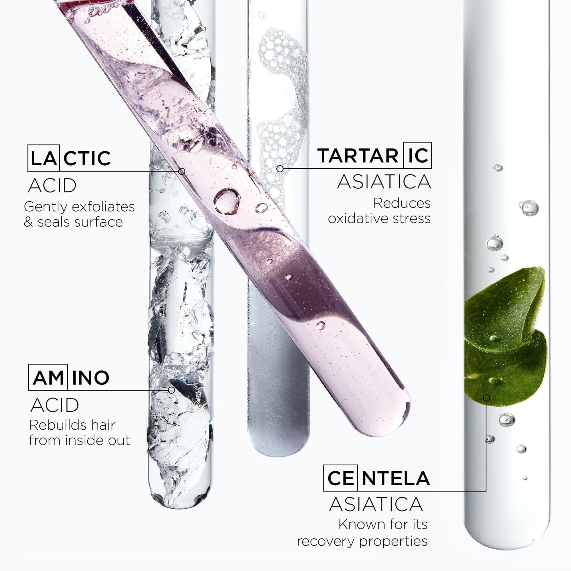 KÉRASTASE in-shower use on wet hair showing effective, gentle cleansing