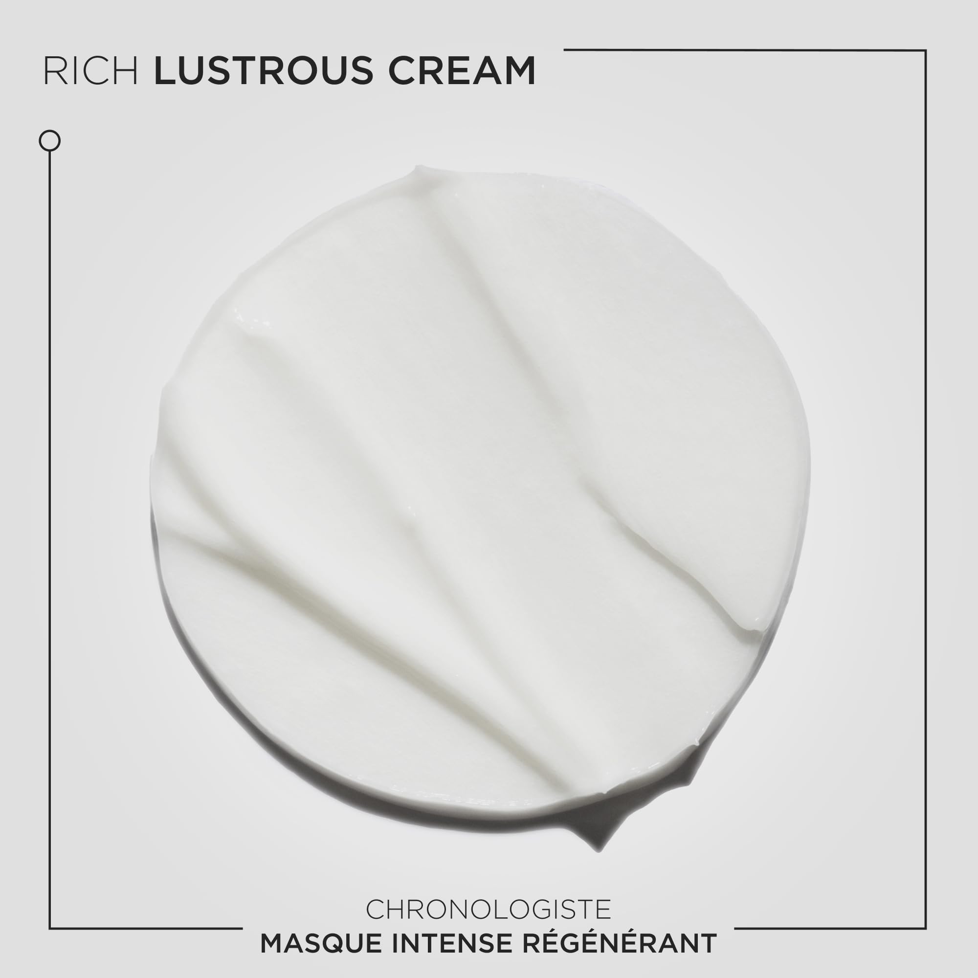 Luxurious Chronologiste regimen visual showcasing moisture, bounce, and volume benefits.