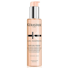 KÉRASTASE Curl Manifesto Gelee bottle close-up highlights defined curls