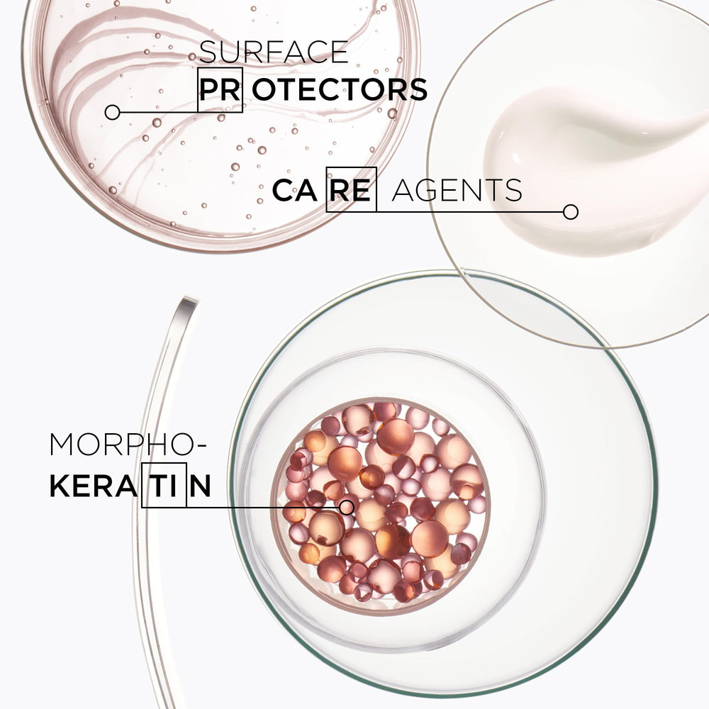KÉRASTASE Fluidealiste pump-top close-up hints at hydrating, non-greasy feel.