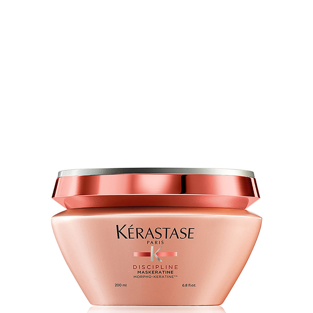 KÉRASTASE Maskeratine mask jar nourishes for smoother, frizz-controlled hair