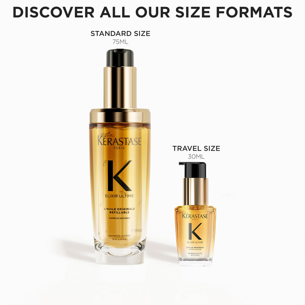 KÉRASTASE Elixir Ultime camellia ingredients close-up