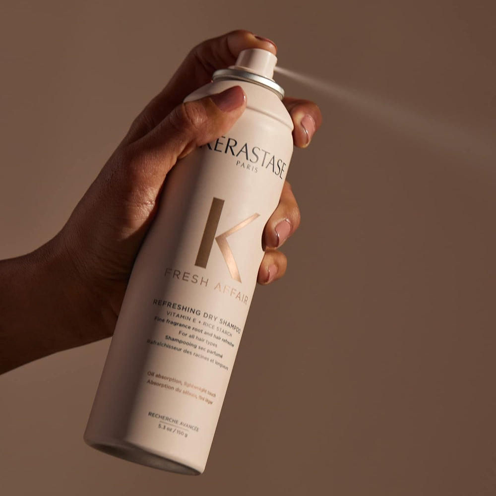 KÉRASTASE Fresh Affair label showing Rice Starch benefit.