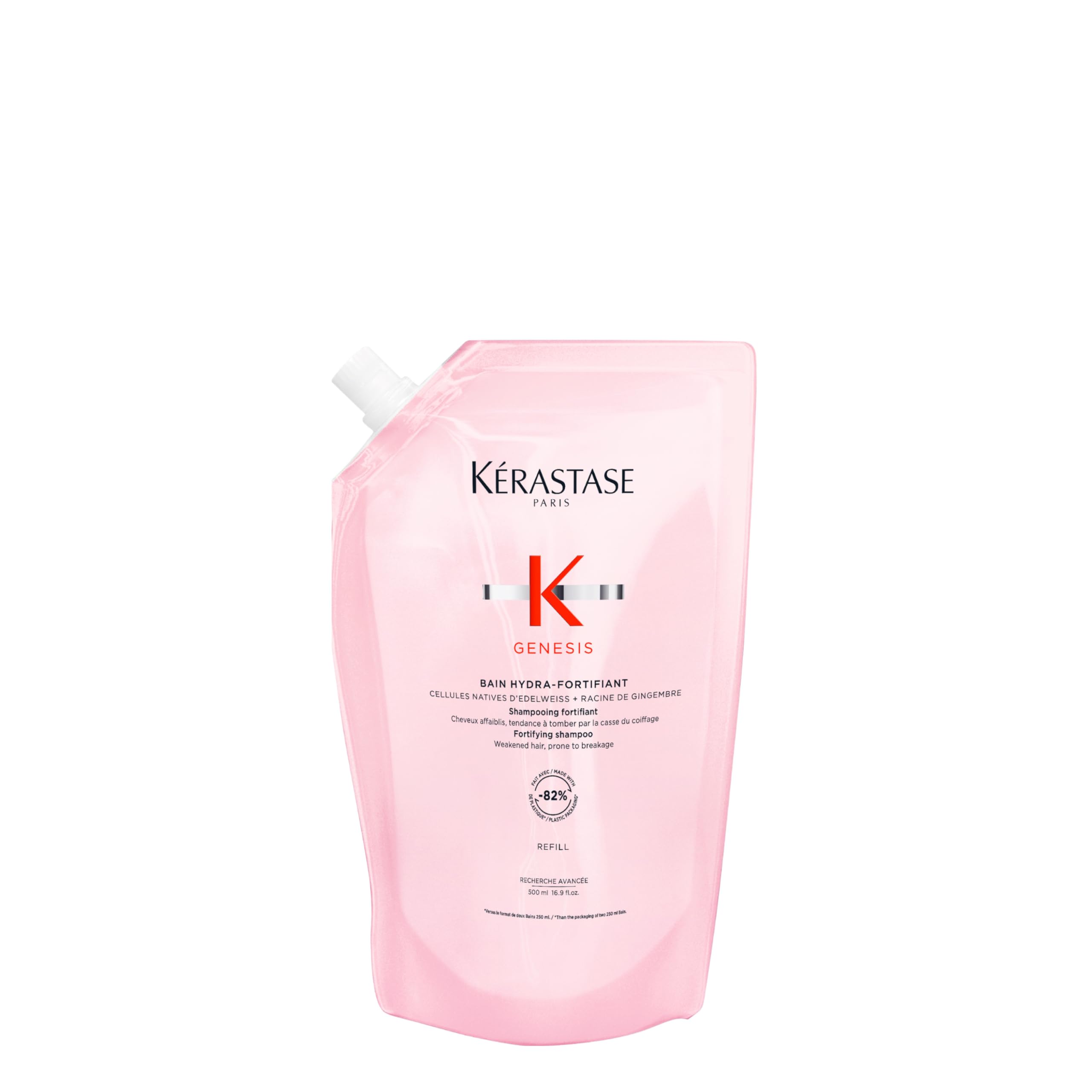 KÉRASTASE front packaging showing product and benefit of strengthening