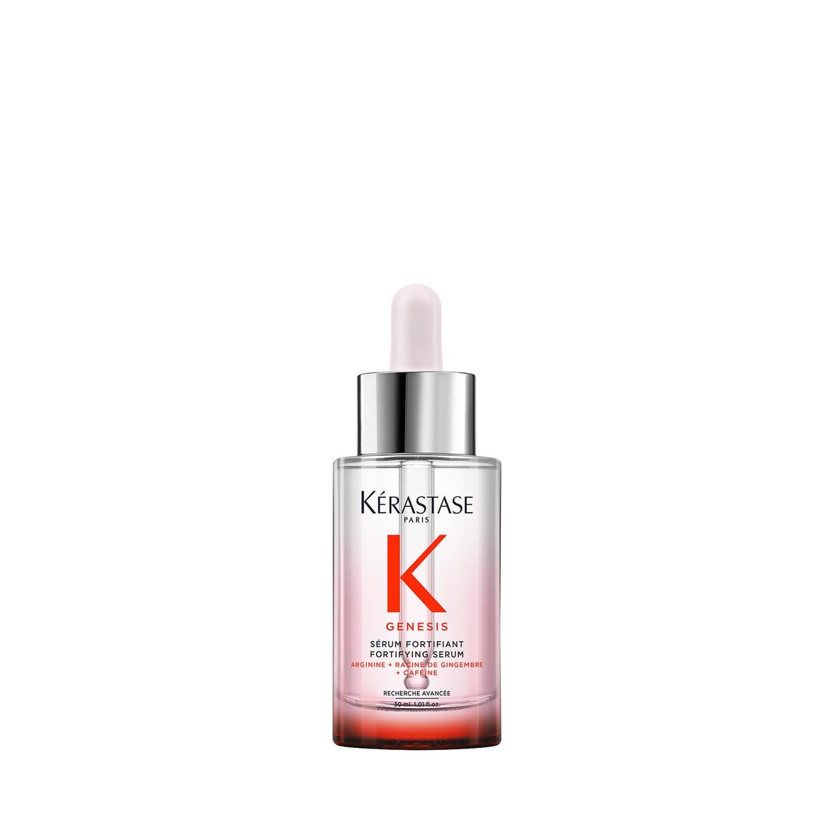 KÉRASTASE Genesis serum front packaging showing product label and size benefits