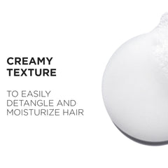 Kérastase Genesis shampoo hair-ends focus shows detangled, smooth strands.