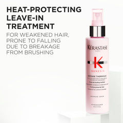 Kerastase Genesis Thermique dispense action shows precise primer output for application.