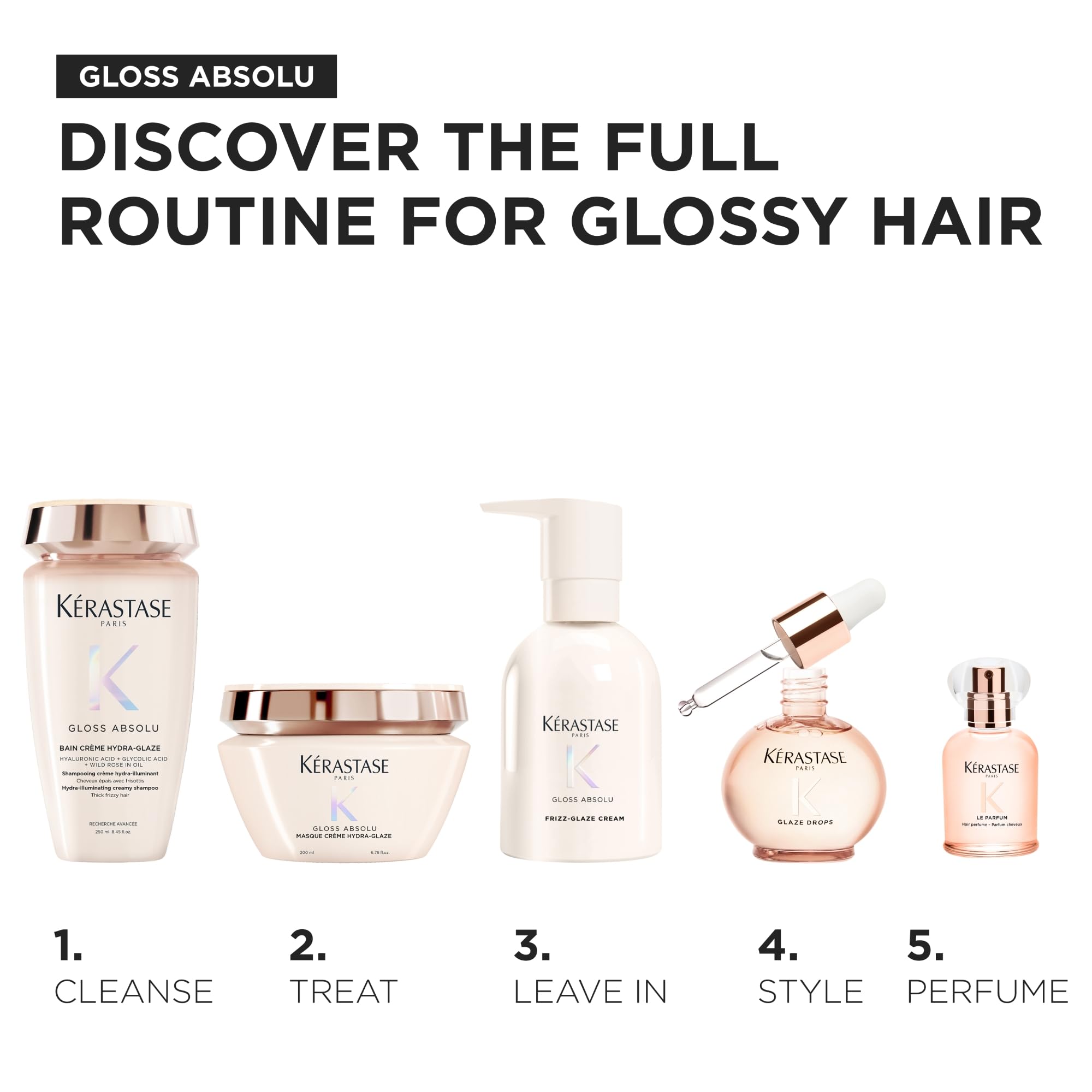 KÉRASTASE fragrance notes still life highlighting citrus to vanilla scent