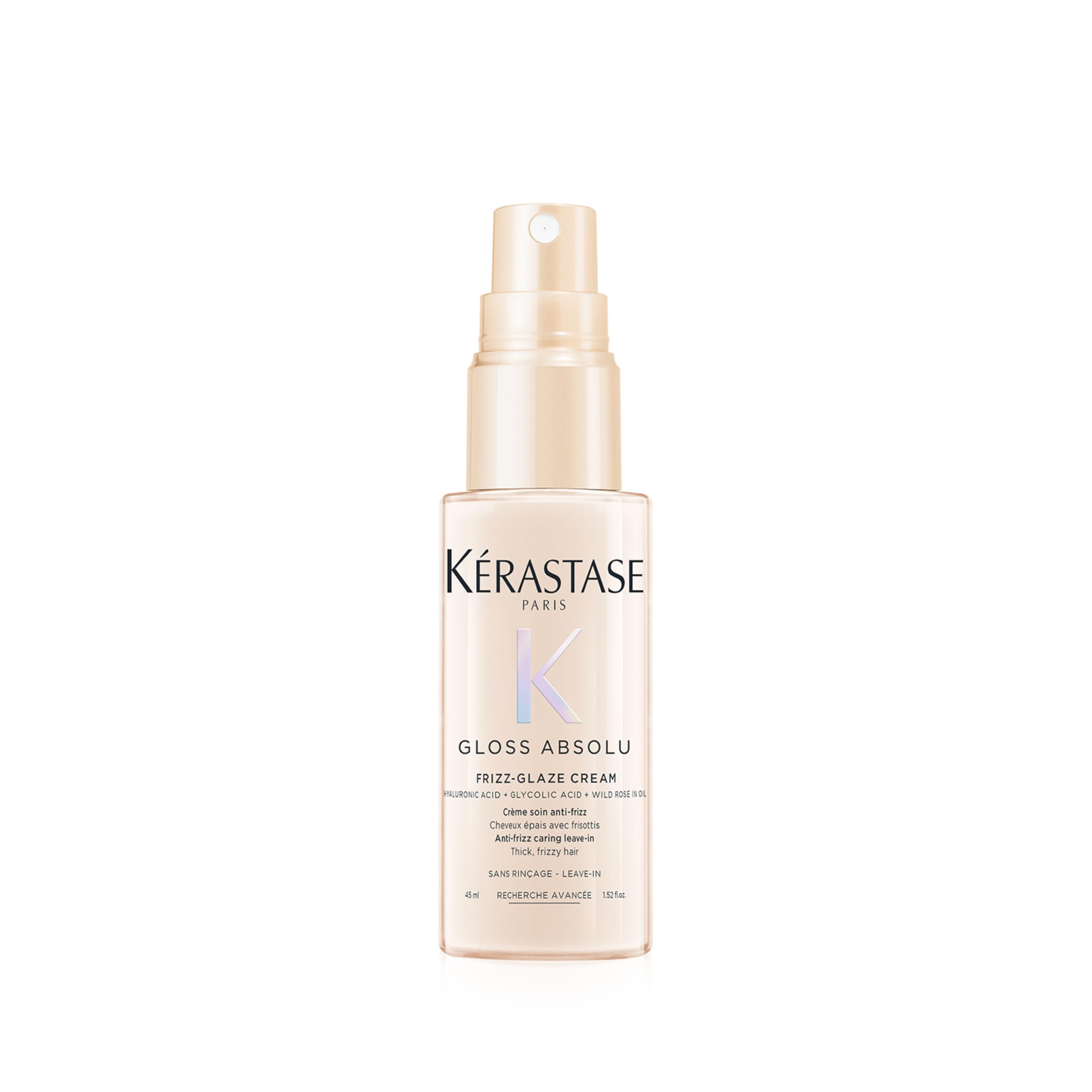 KÉRASTASE Gloss Absolu front packaging showing travel size and shine benefit