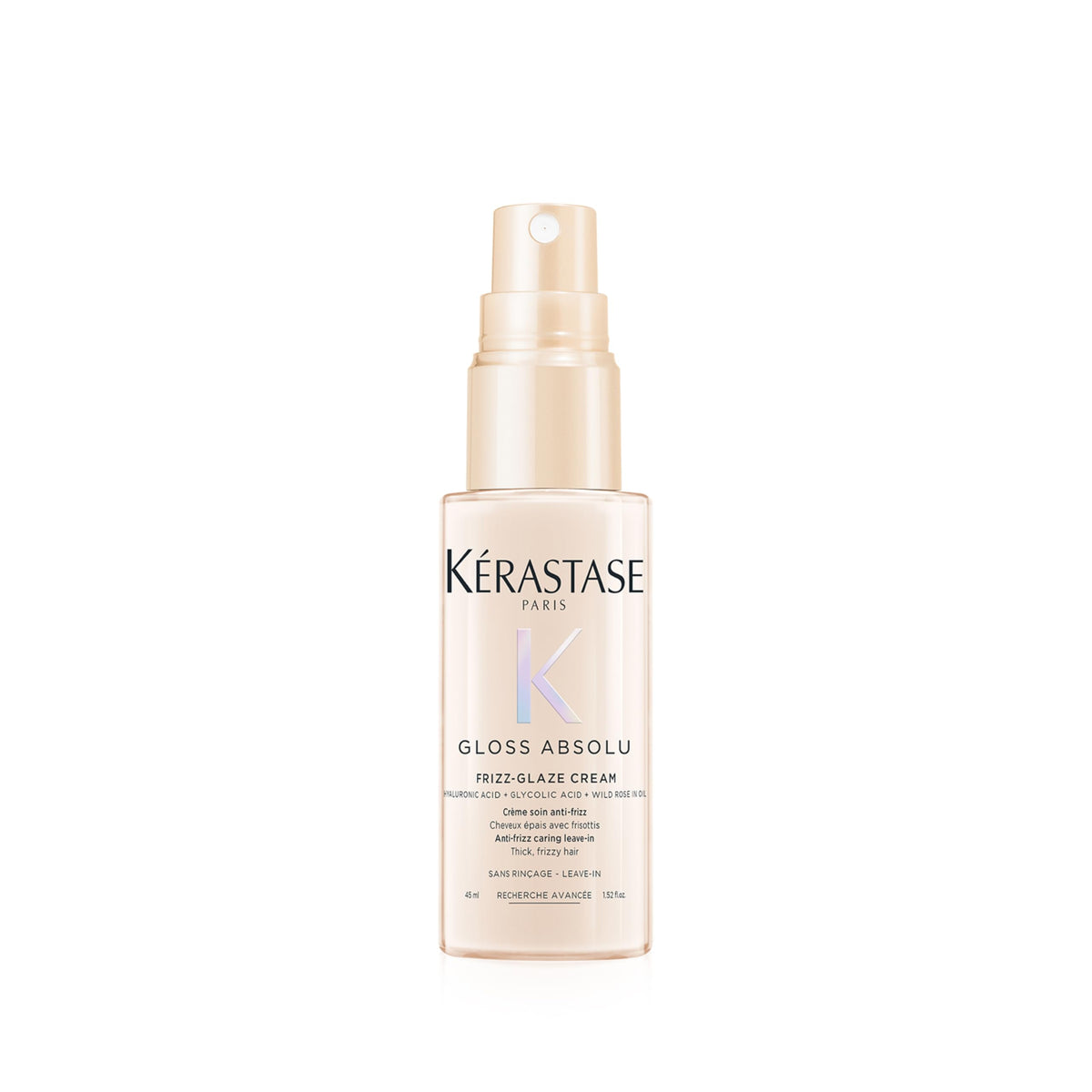 KÉRASTASE Gloss Absolu front packaging showing travel size and shine benefit