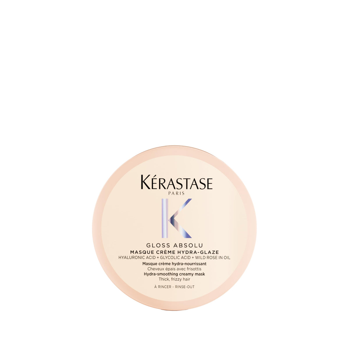 KÉRASTASE front packaging of Gloss Absolu travel mask showing size and label benefits