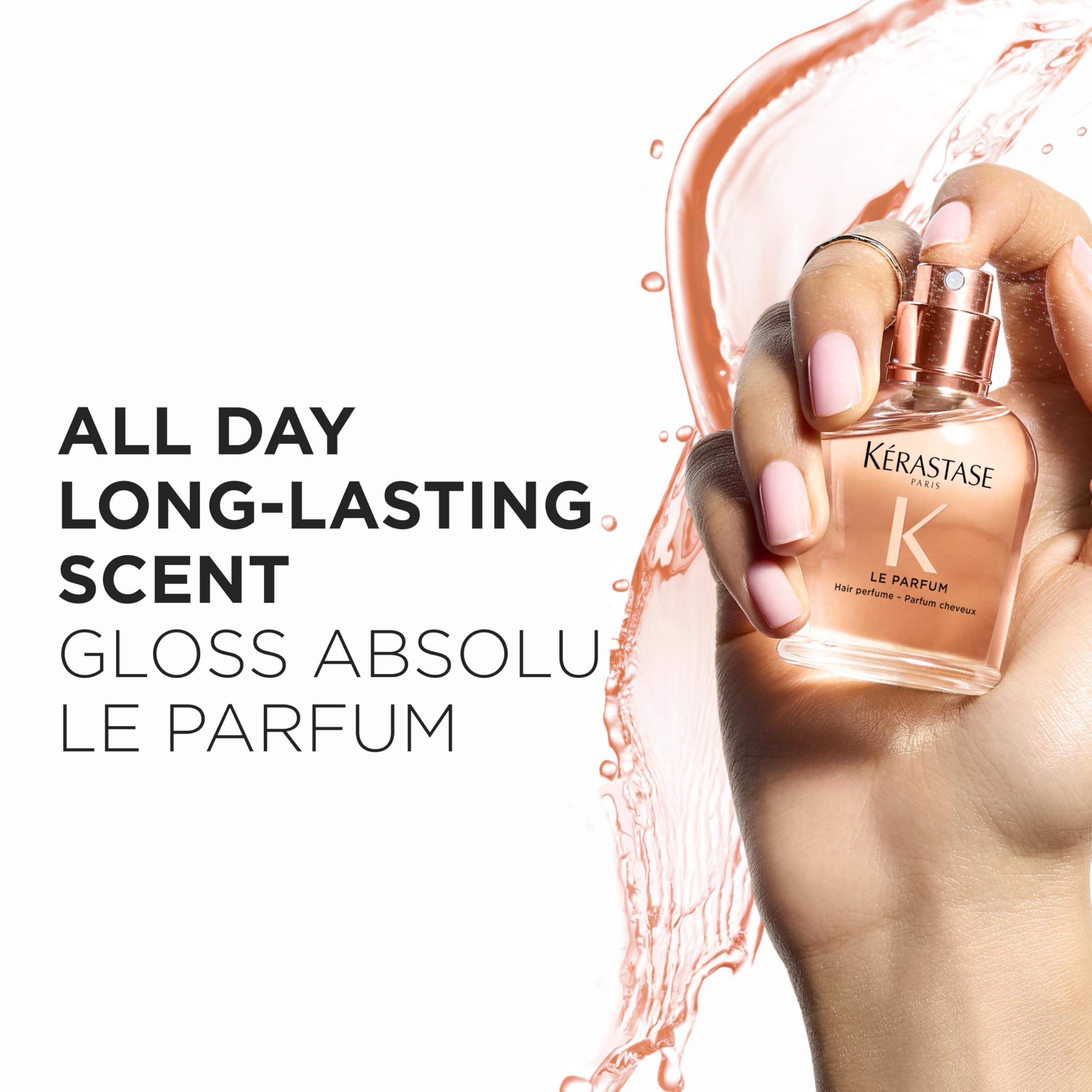 KÉRASTASE visual of bergamot lemon and vanilla notes, explains fragrance profile benefit