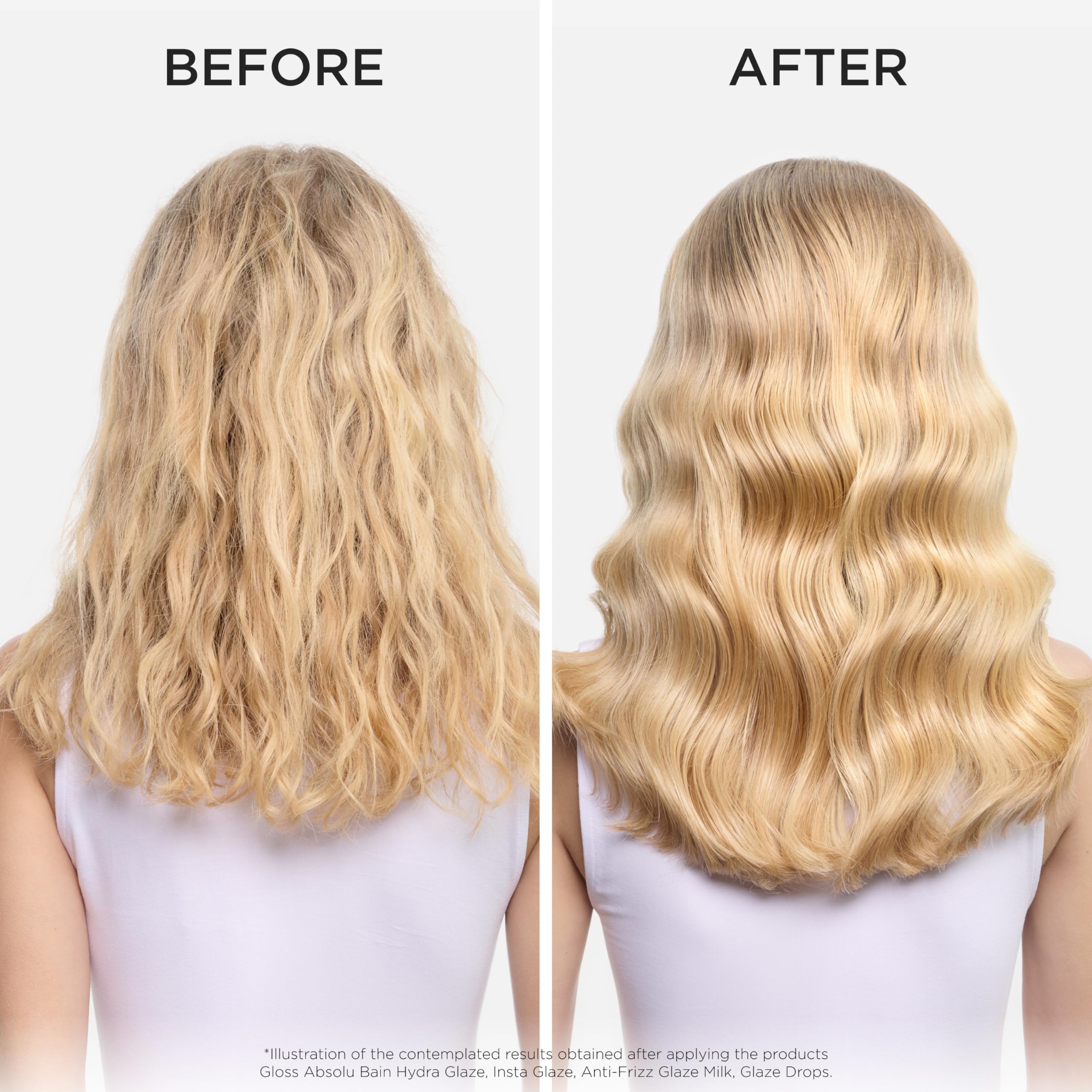 KÉRASTASE oil texture glistening to show lightweight shine benefit