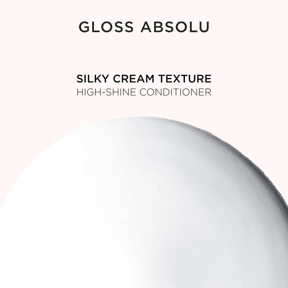 Close-up of softened hair fibers and smooth surface after conditioning