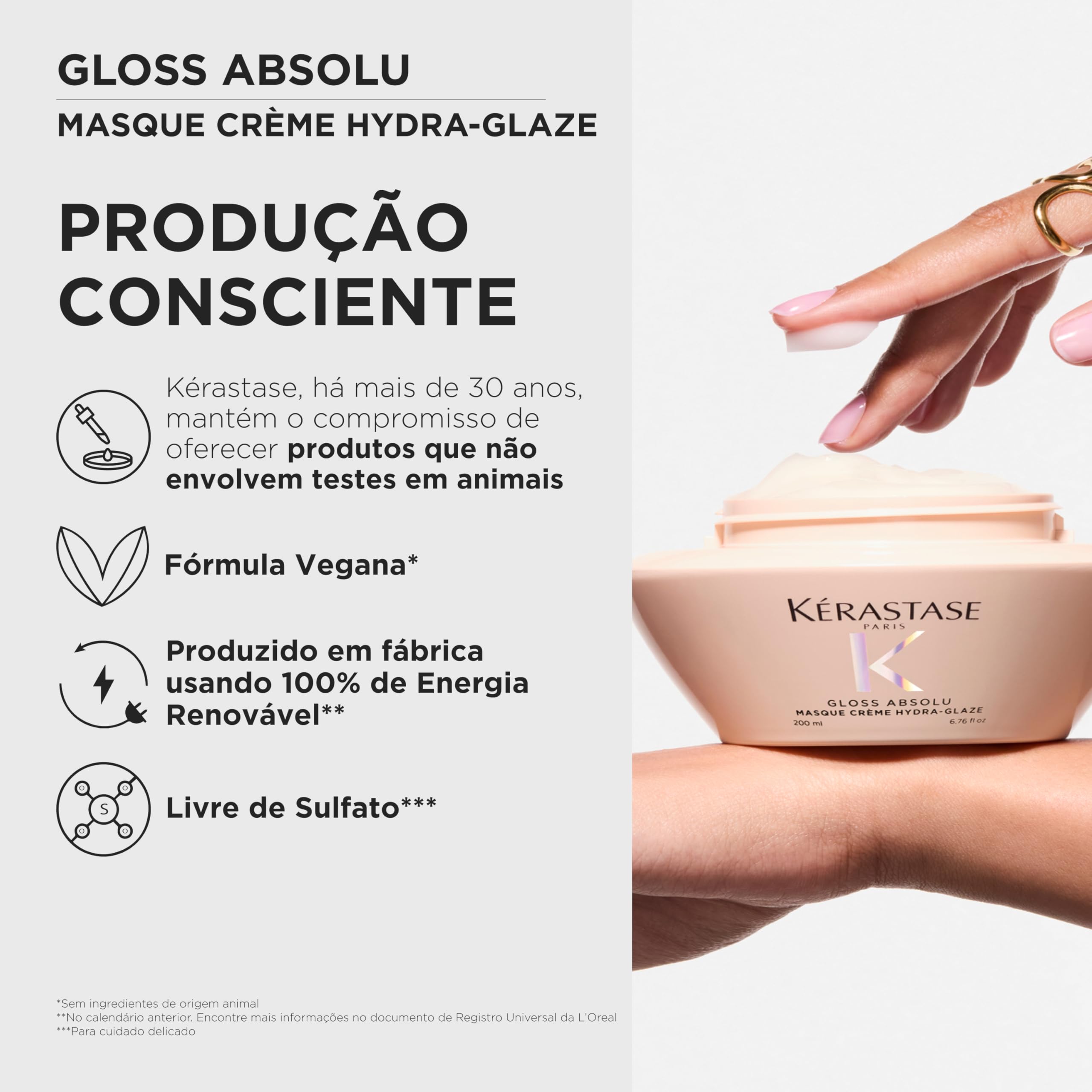 KÉRASTASE close-up of creamy mask texture for deep nourishment