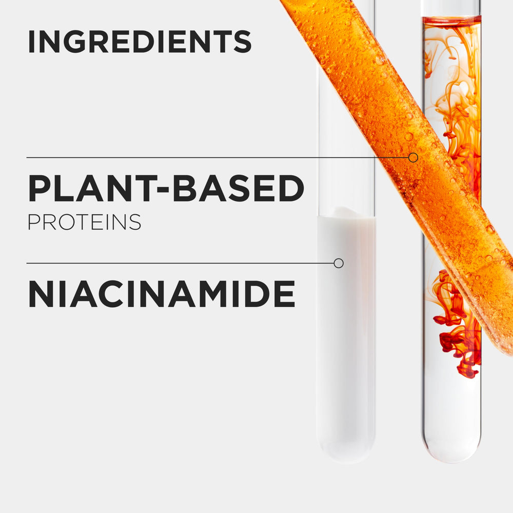 KÉRASTASE Nutritive 8H Magic Night Serum overnight application on damp hair demonstrates even distribution.
