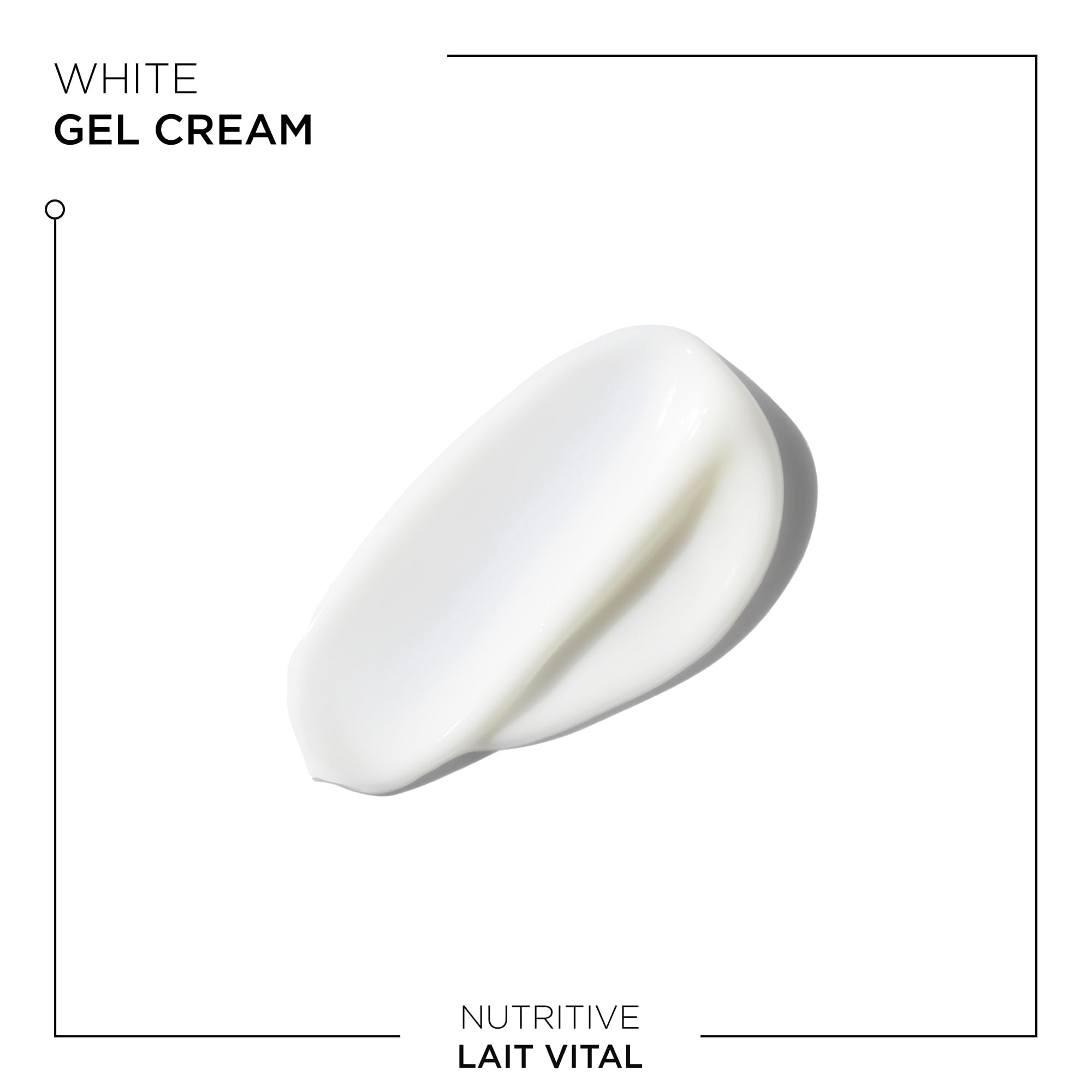 Kérastase Nutritive Lait Vital after-use smoothness — shiny, soft finish.