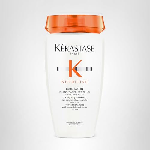 Shine-after-wash closeup emphasizes softness and radiance for dry hair