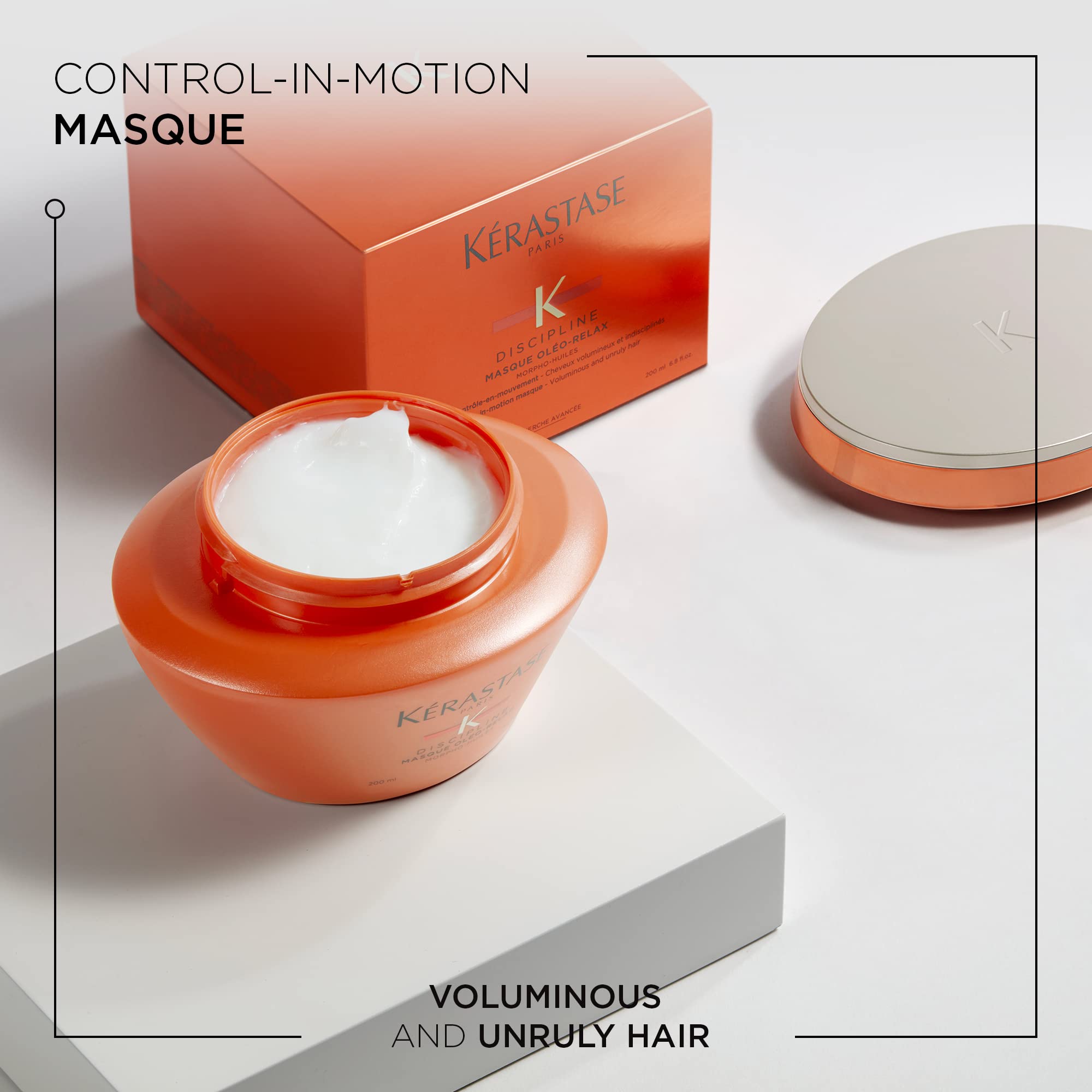 KÉRASTASE Oleo-Relax packaging highlighting rich nourishment for frizz-prone hair.
