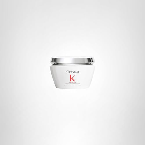 Kerastase Premiere anti-breakage mask used in basin for routine at home.