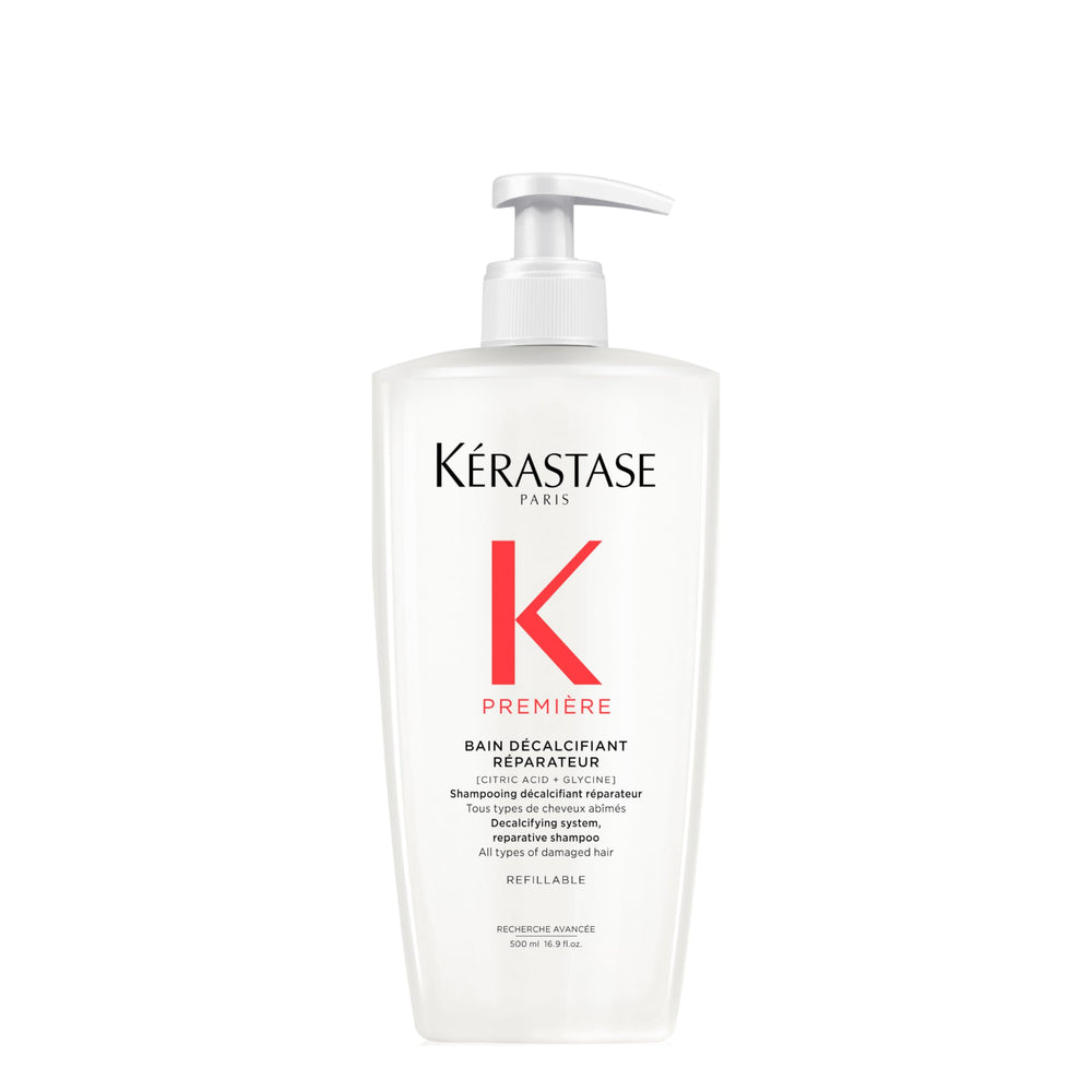 KÉRASTASE Première Bain Decalcifying Shampoo bottle for gentle cleansing and mineral removal