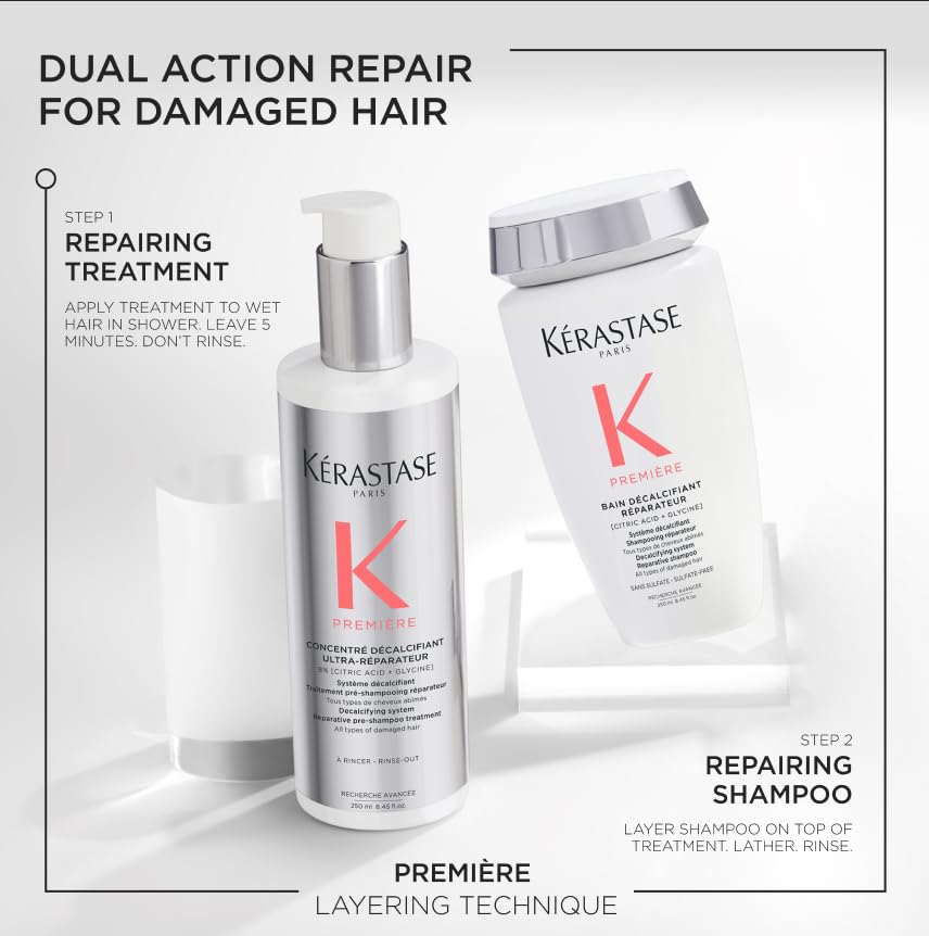 KÉRASTASE restorative mask cream consistency highlighting deep hydration benefits