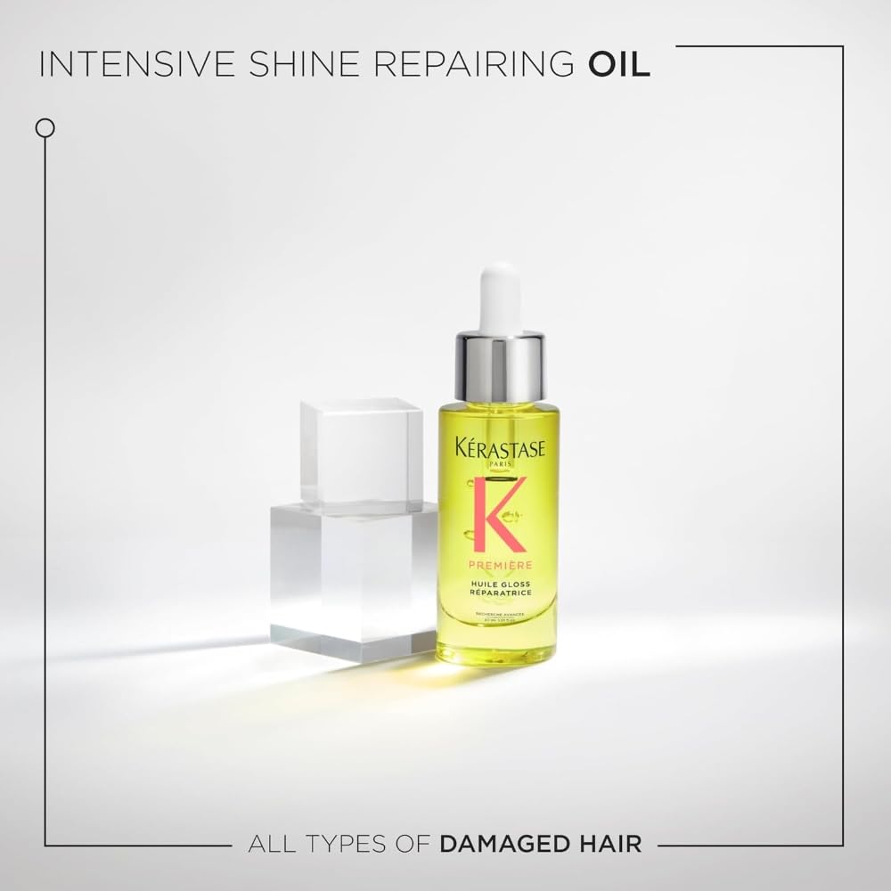 KÉRASTASE Première Repairing Gloss Oil pipette dispensing precise dose