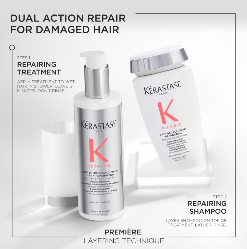 KÉRASTASE Premiere shine shot suggests up to 73% more shine