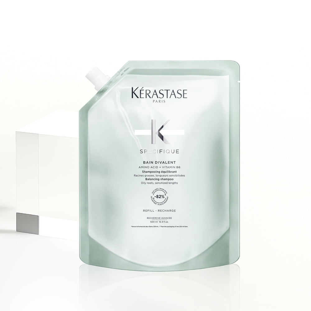KÉRASTASE label close-up highlighting ingredient clarity and trust