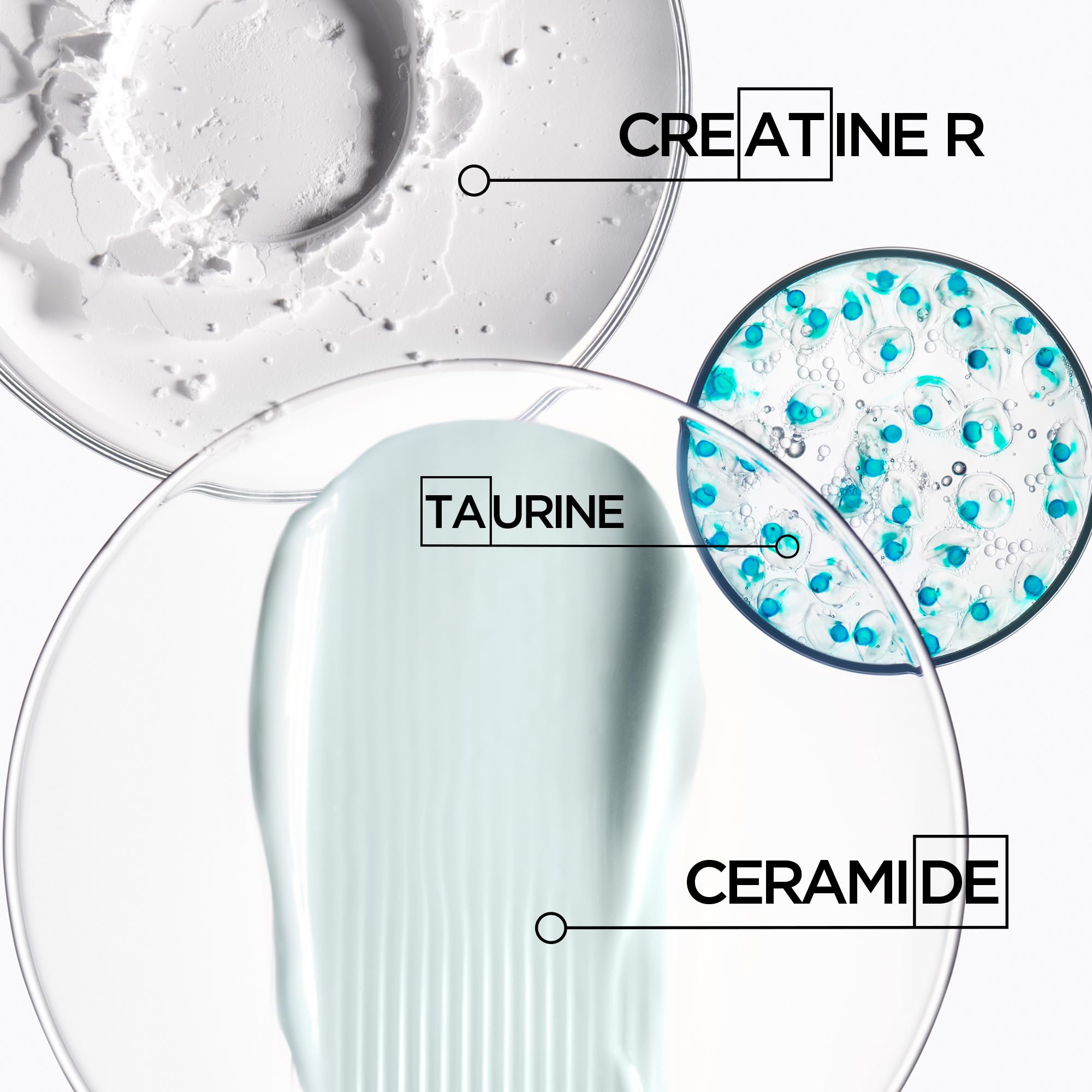 KÉRASTASE creamy foam texture illustrating gentle cleansing