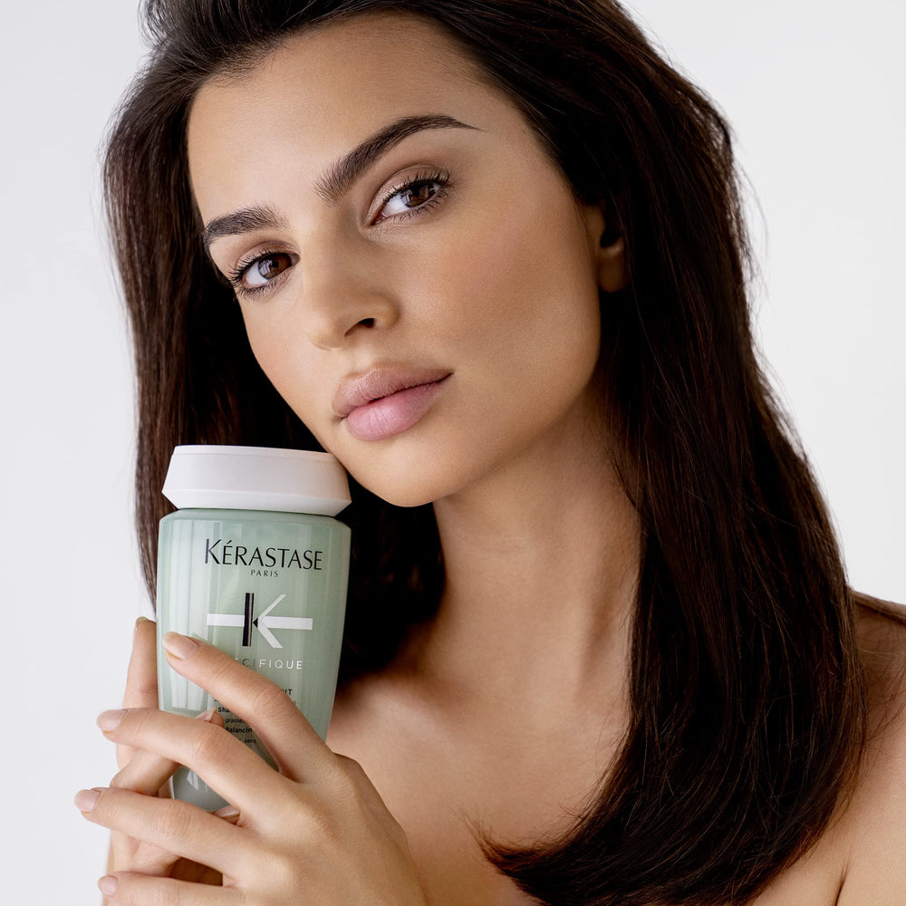 KÉRASTASE Specifique dermatological-control label signals tested safety and trust.
