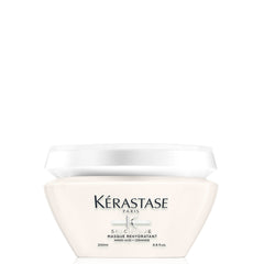 KÉRASTASE Specifique Rehydratant bottle shows weightless hydration for dry hair.