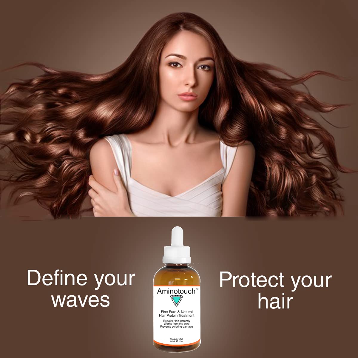 KERATIN RESEARCH Aminotouch dry dull hair restoration visual suggests revived vitality