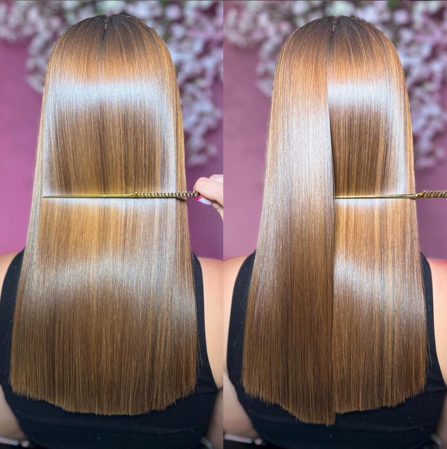 KERATIN RESEARCH Anti-frizz formula smoothing hair for lasting results